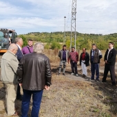 Откриване на строителна площадка на проект "Реконструкция на четвъртокласна общинска пътна мрежа в Община Николаево" - първа копка, 2019